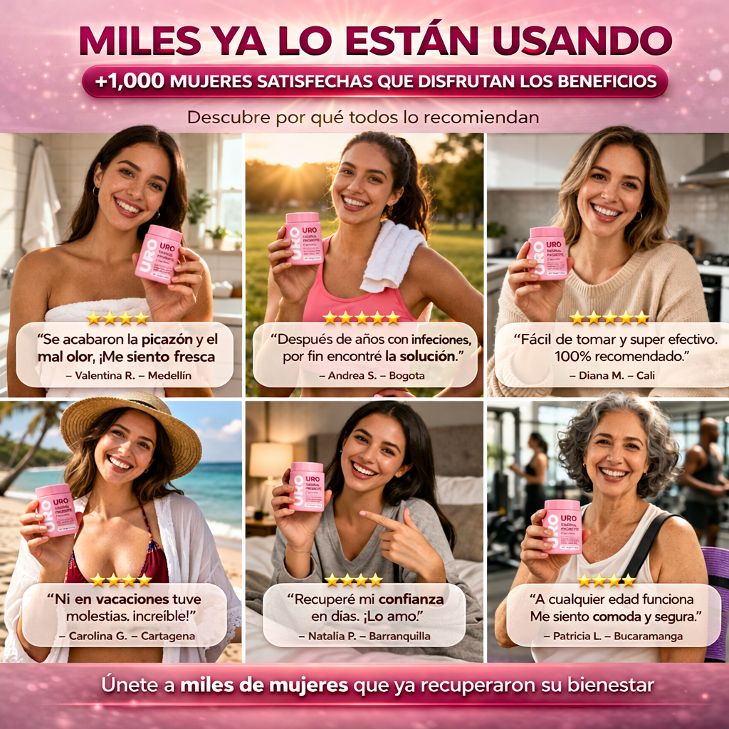 URO VAGINAL PROBIOTICO® 60 capsulas - Recupera tu confianza intima