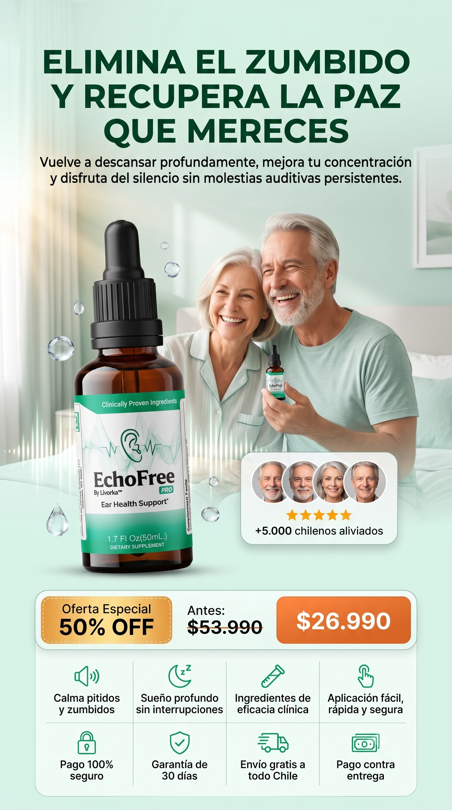 ECHOFREE™ - Elimina el ruido que nadie entiende
