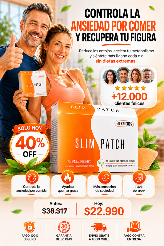 SLIM PATCH® – Parches Adelgazantes (30 x caja)