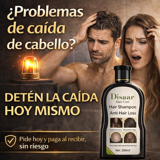 SHAMPOO ANTICAIDA DISAAR® 200 ml - Cuidado natural en base a plantas