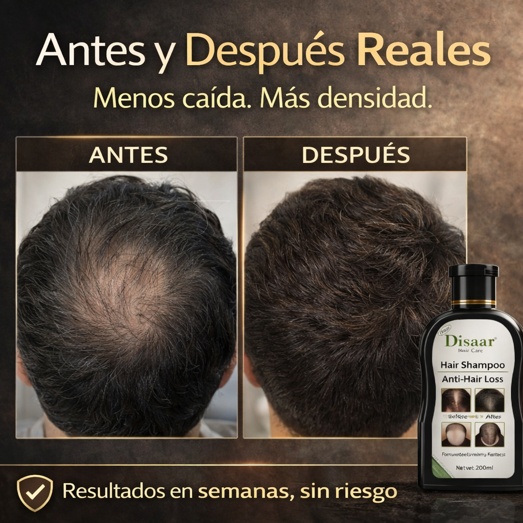 SHAMPOO ANTICAIDA DISAAR® 200 ml - Cuidado natural en base a plantas