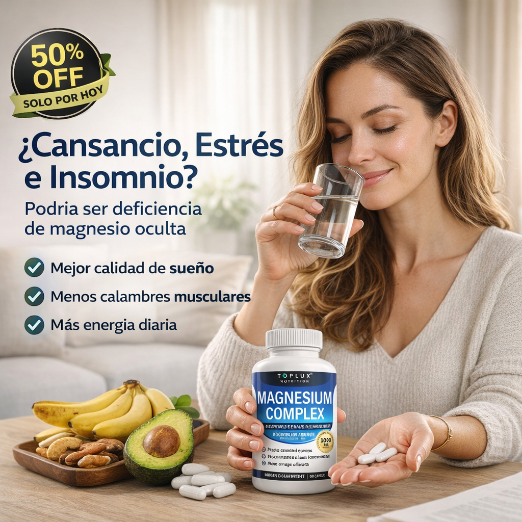 MAGNESIO COMPLEX 1.000 mg ™ (8 en 1)