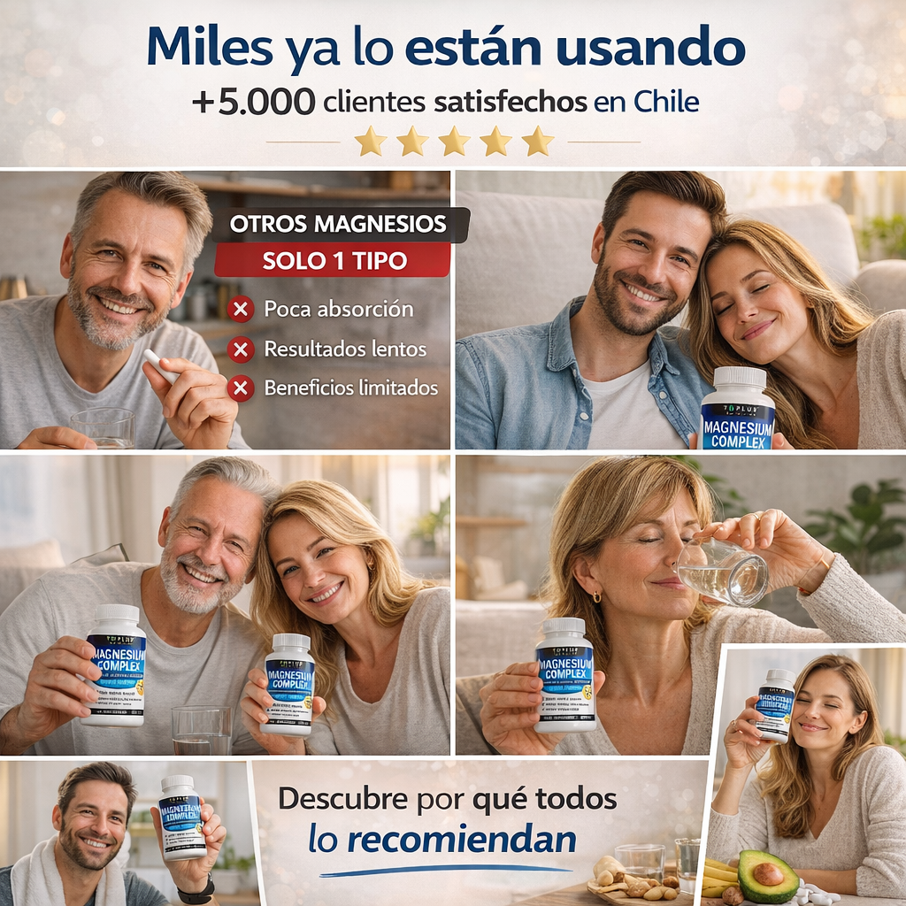 MAGNESIO COMPLEX 1.000 mg ™ (8 en 1)