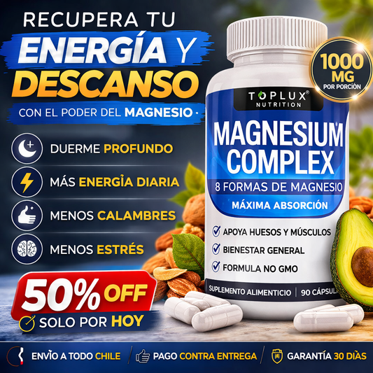 MAGNESIO COMPLEX 1.000 mg ™ (8 en 1)